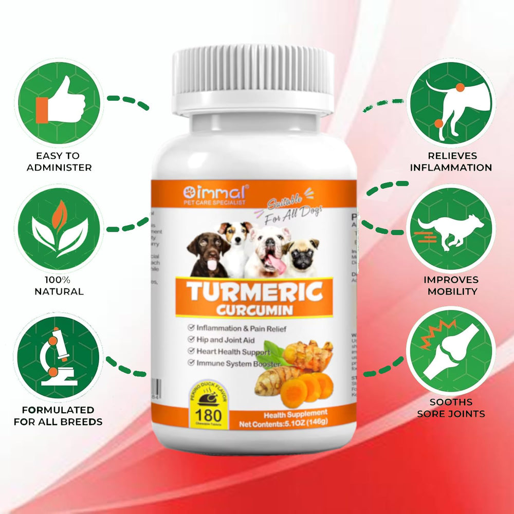 Zenpaws Turmeric for Dogs allergy relief tablets ease itching and irritation.