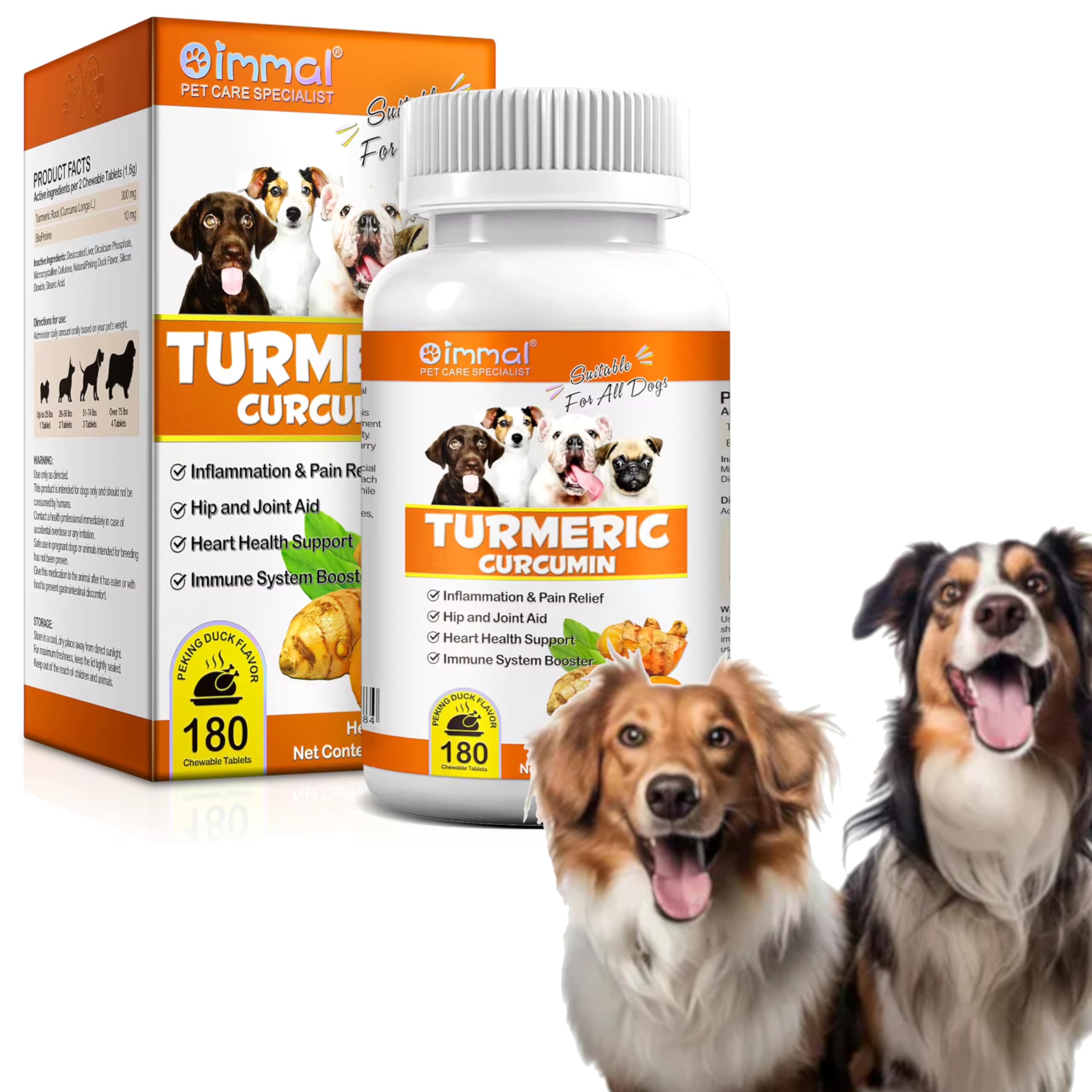 Zenpaws Turmeric for Dogs hip joint tablets support comfortable movement.