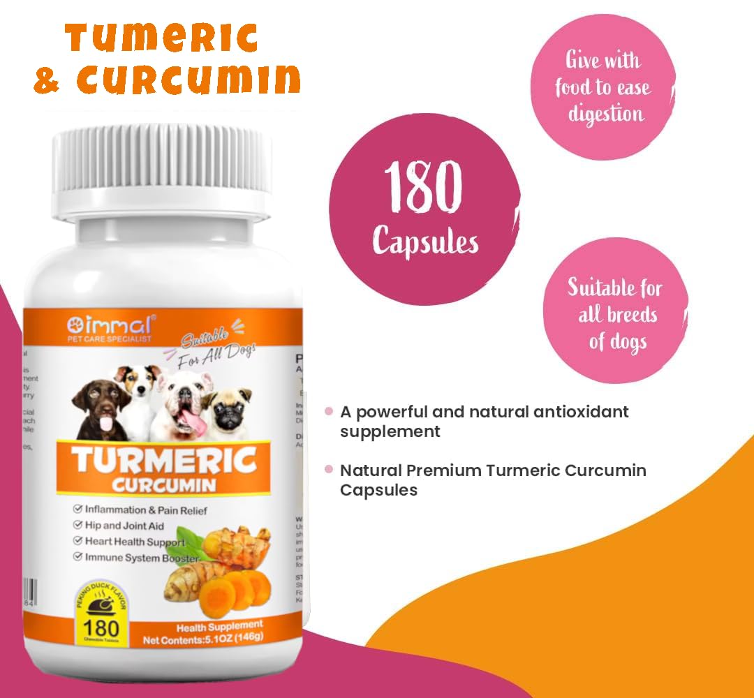 Zenpaws Turmeric for Dogs skin and coat tablets promote shiny fur.