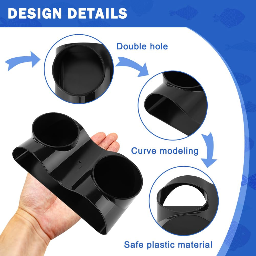 Zenquark natural curve tunnel decor enhances aquarium aesthetics and depth.