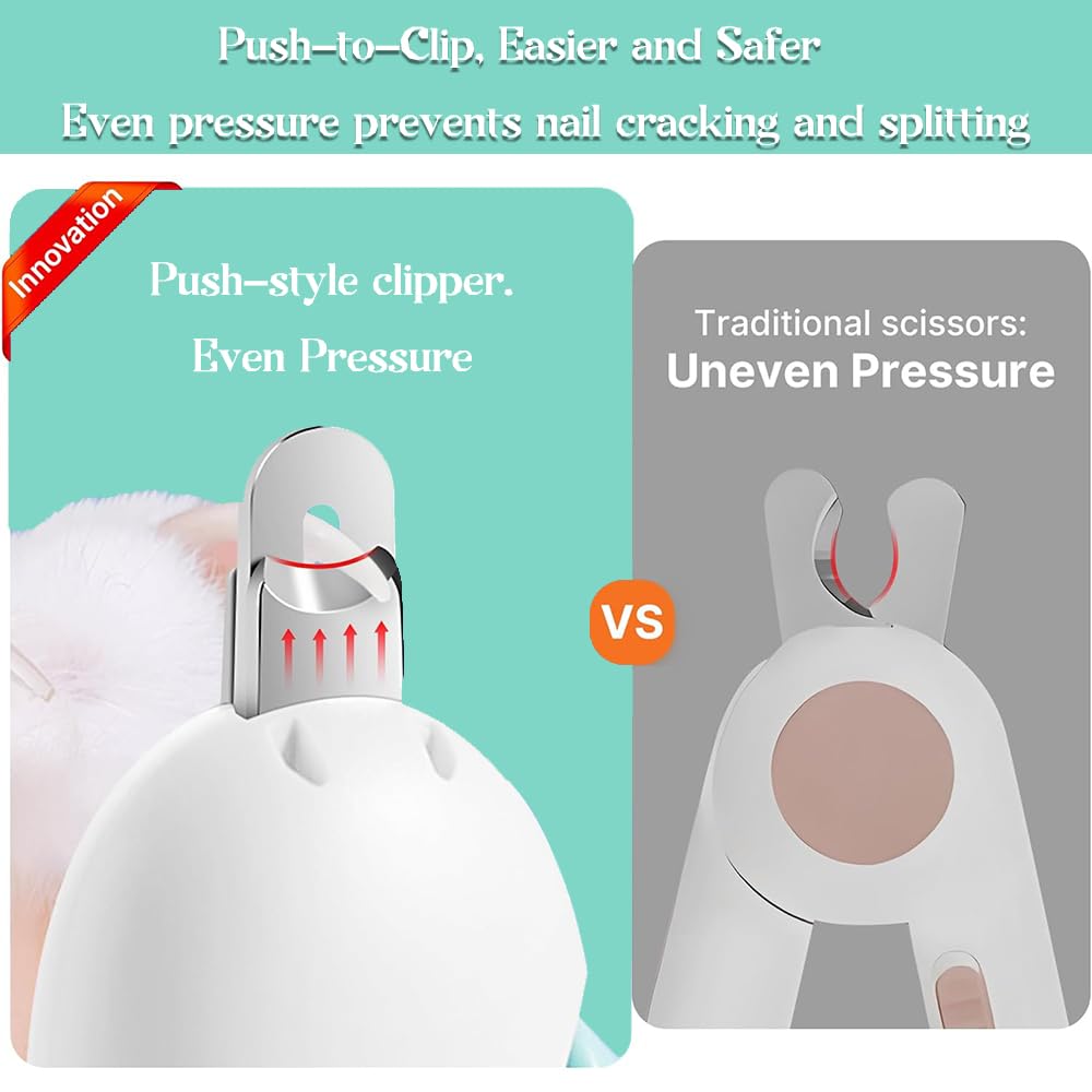 Zensrij cat nail clipper debris catcher keeps the grooming area clean