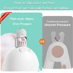 Zensrij cat nail clipper debris catcher keeps the grooming area clean