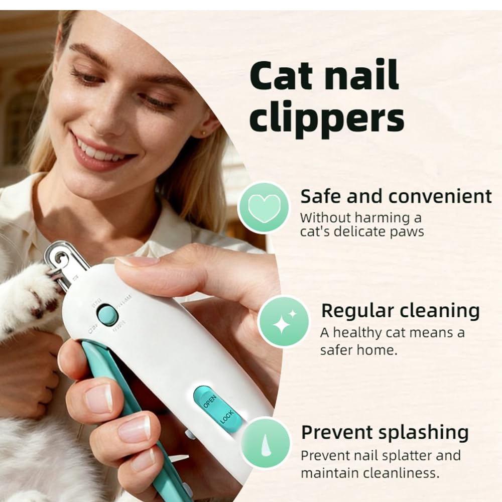 Zensrij cat nail clipper hidden-file view shows smooth finish after trimming