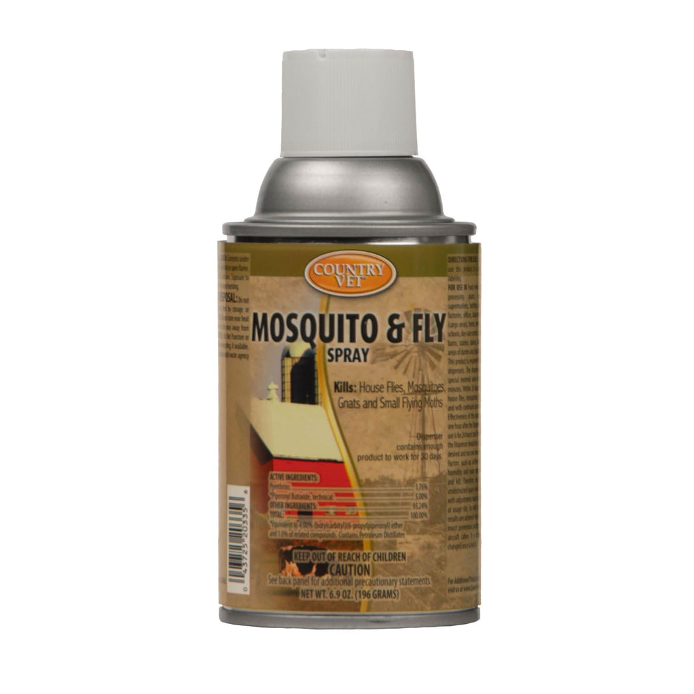 Zep Enforcer metered spray 6.4 oz brown bottle for barn fly control and odor management.