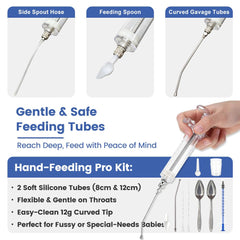 Zephyriel silicone tips focus safe anti-choke feeding for delicate pets