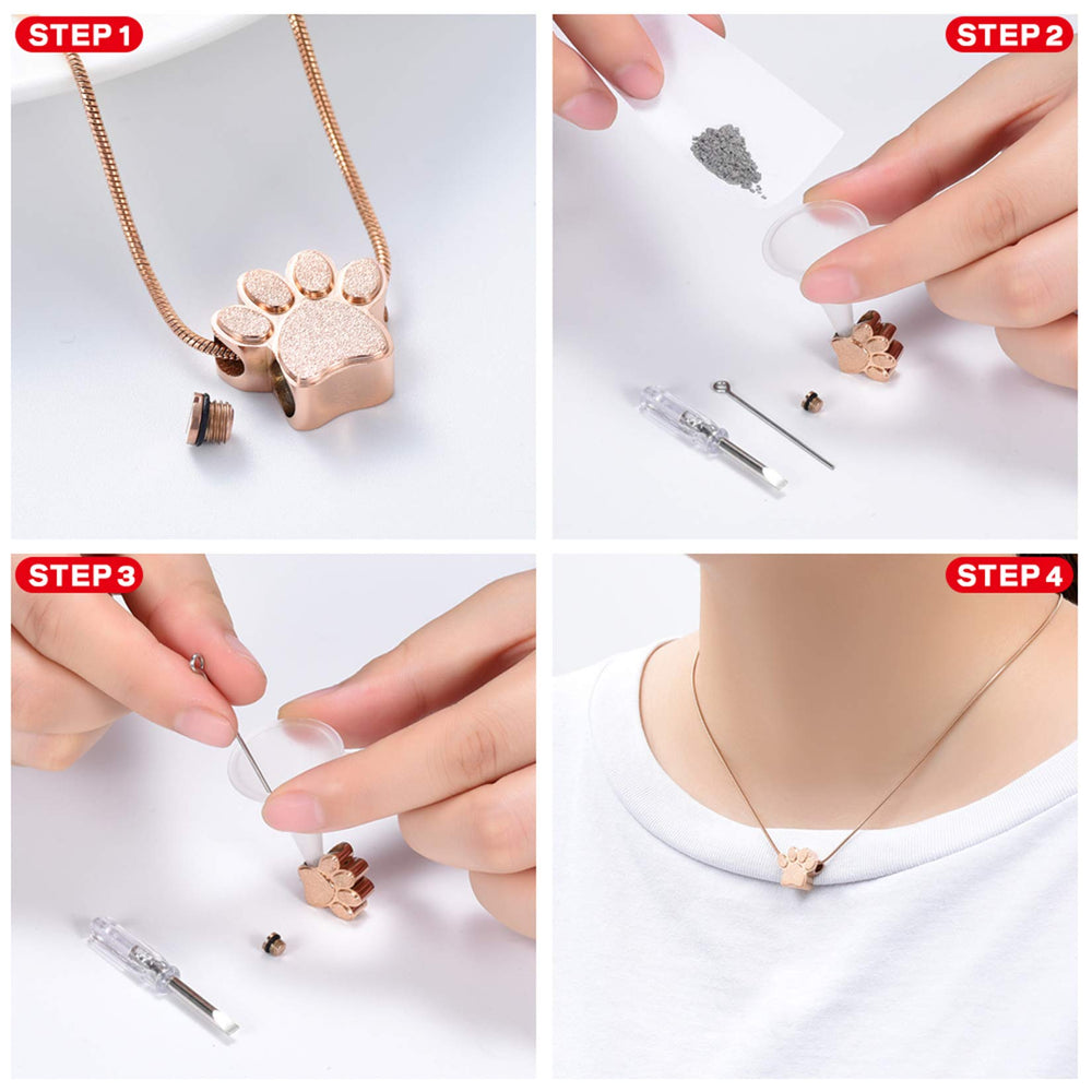 zeqingjw 316l stainless-steel urn necklace, durable and high-polish.