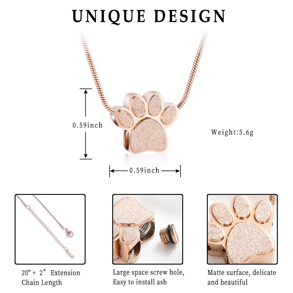 zeqingjw dog ashes pendant urn, secure keepsake for a loyal companion.