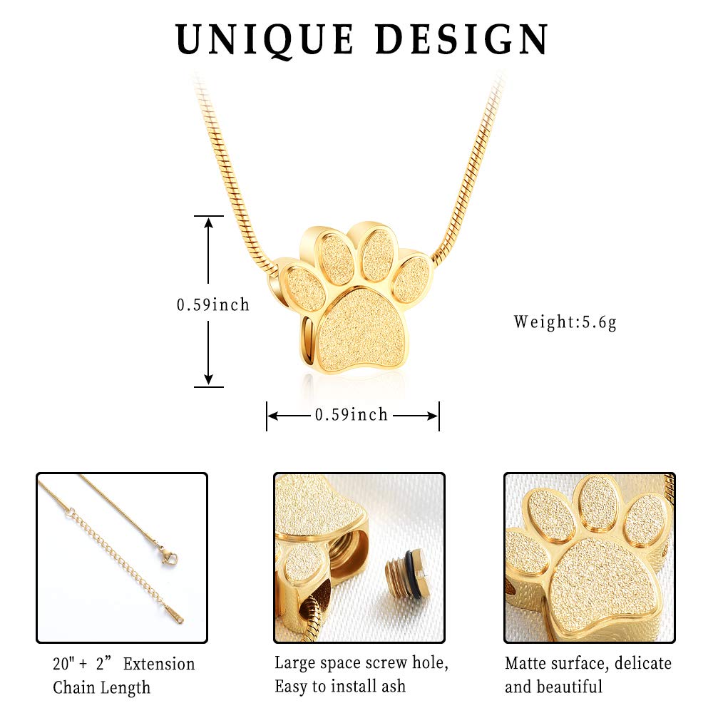 zeqingjw pet ashes necklace dog cat pendant wear highlights daily remembrance and comfort