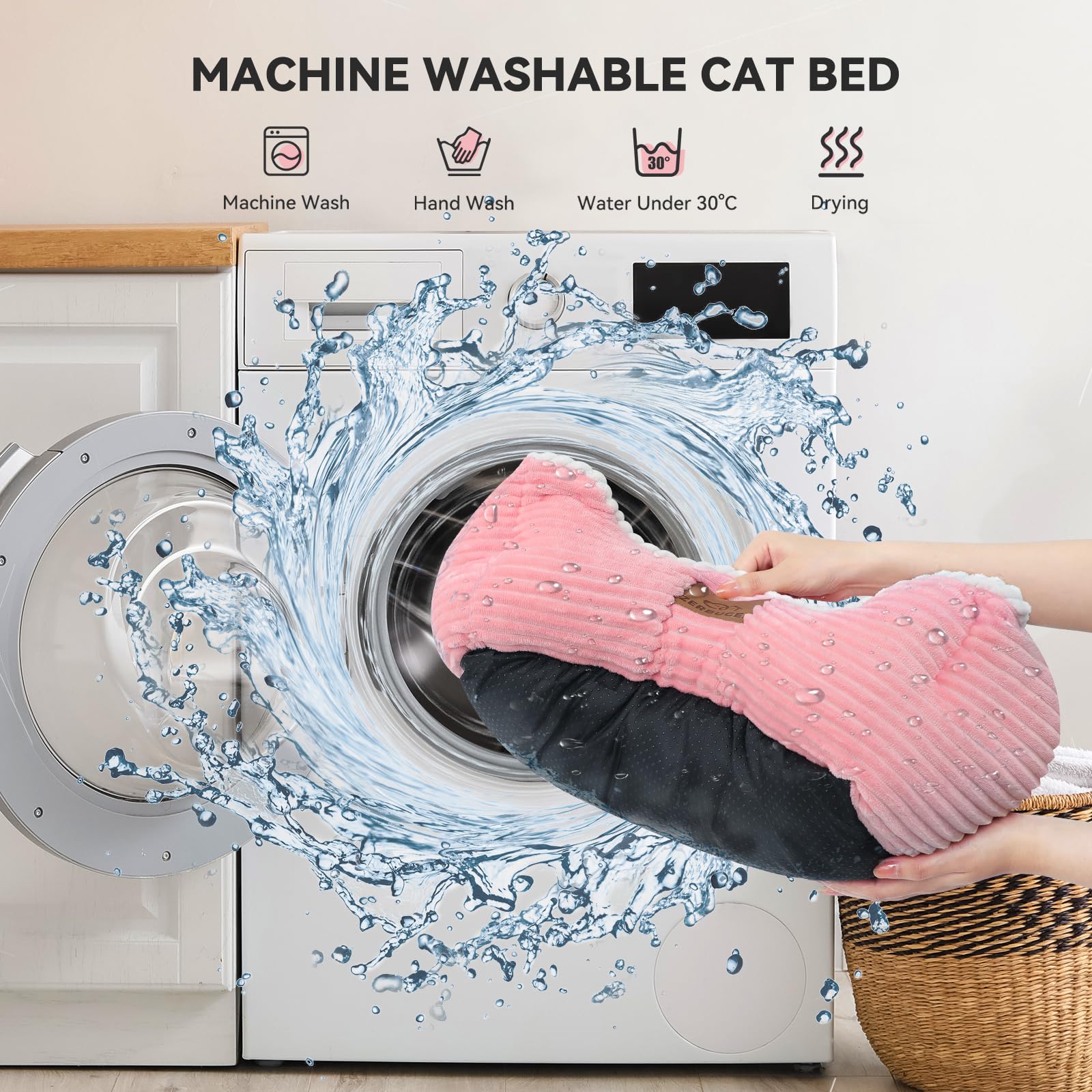 Zerbuger cozy bed makes a thoughtful gift for kittens and puppies