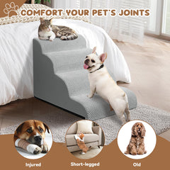 Zerbuger-dog-ramp-anti-slip-base features rubber feet and textured surfaces for secure footing.