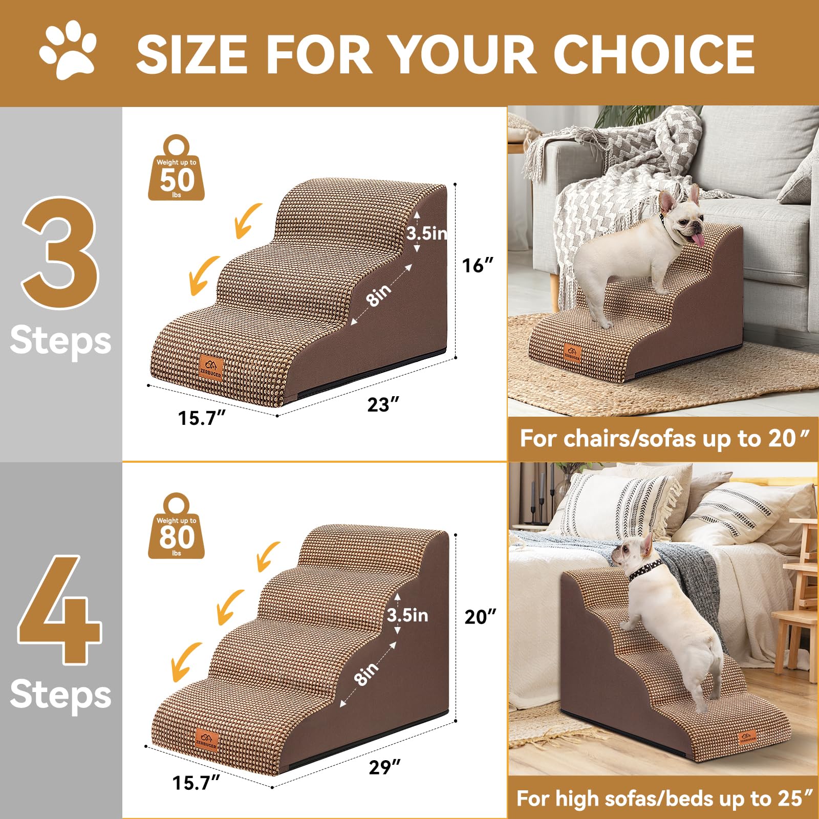 Zerbuger foam-core design cushions joints during climbs