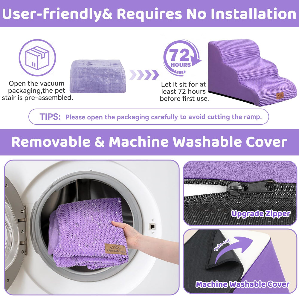 Zerbuger foam core with reinforced design supports daily use.
