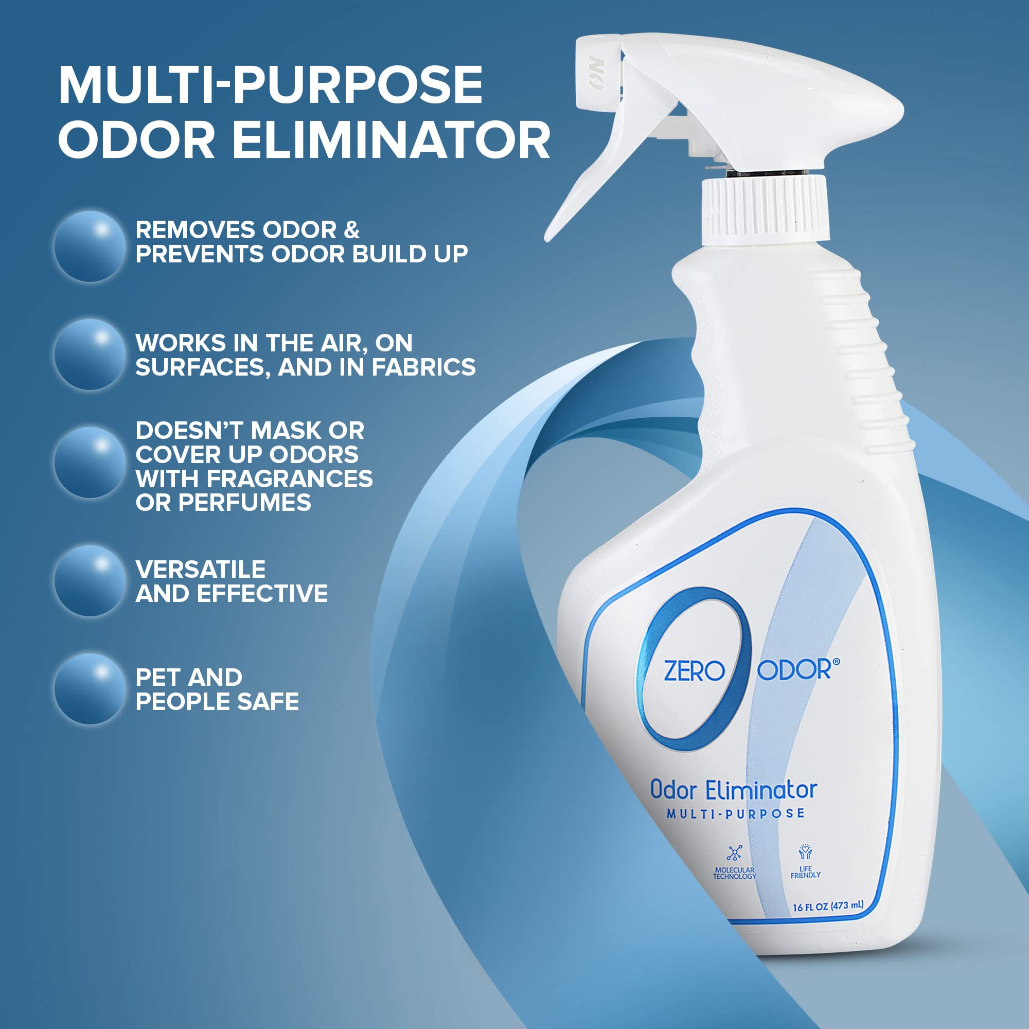Zero Odor kitchen scene demonstrates odor elimination in a busy space