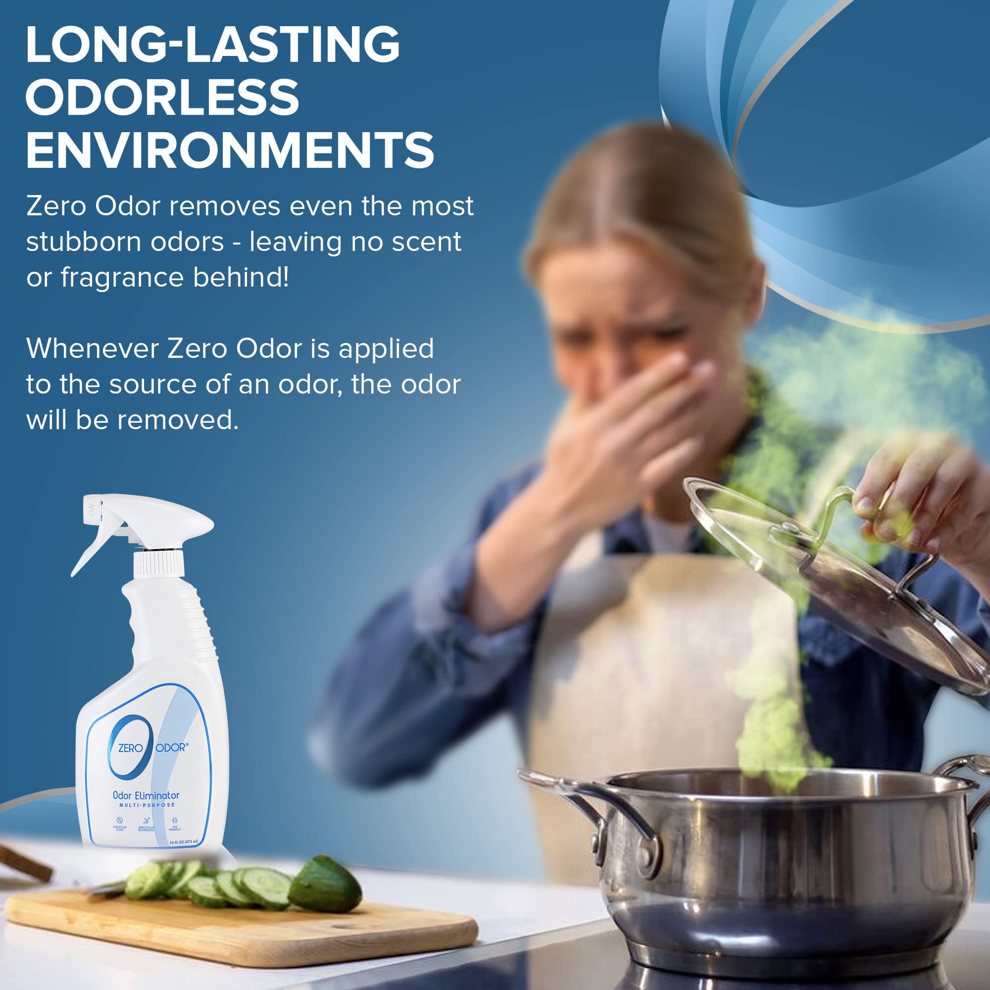Zero Odor in nursery guards against lingering odors for a calmer room