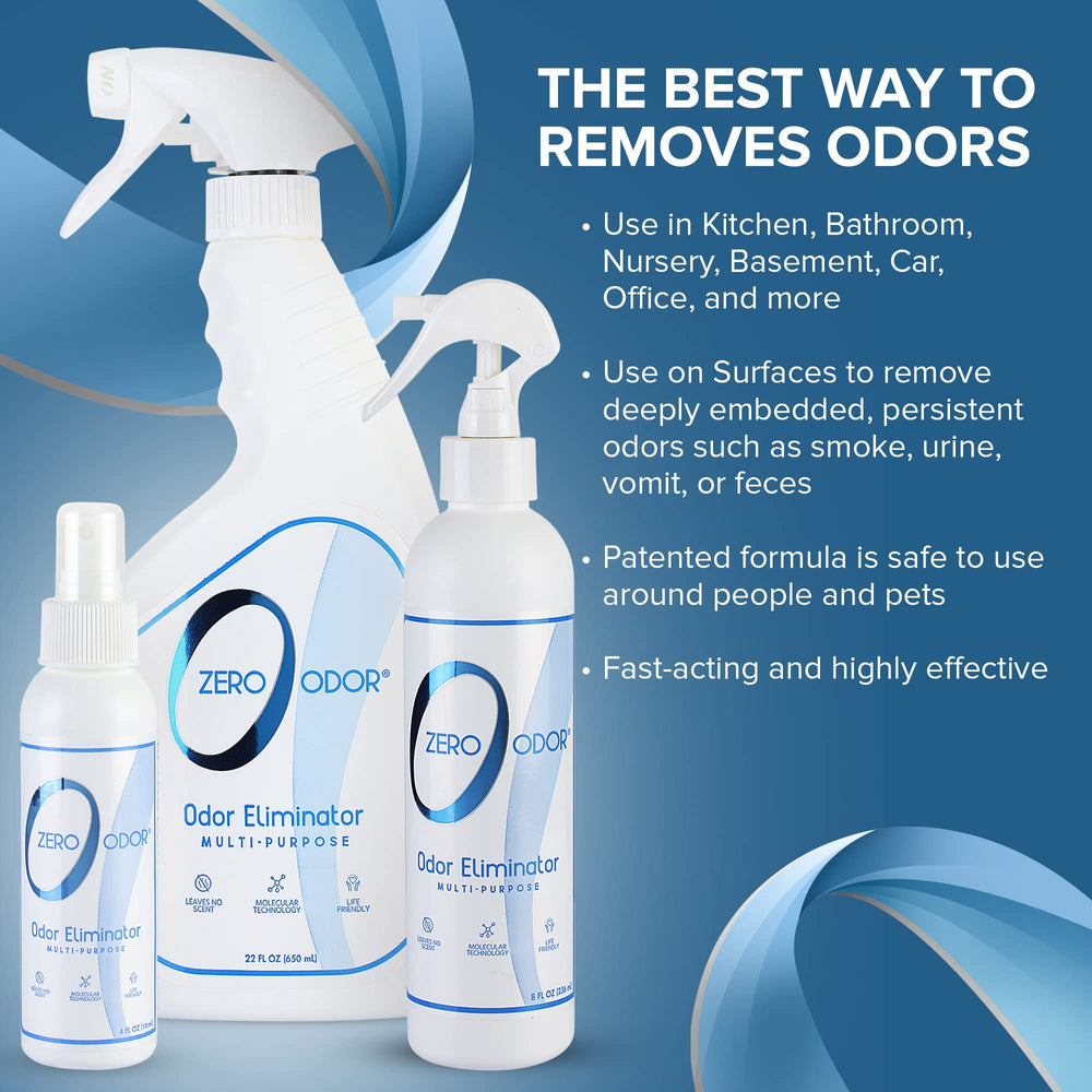 Zero Odor nursery odor eliminator helps keep play areas smelling fresh and safe.