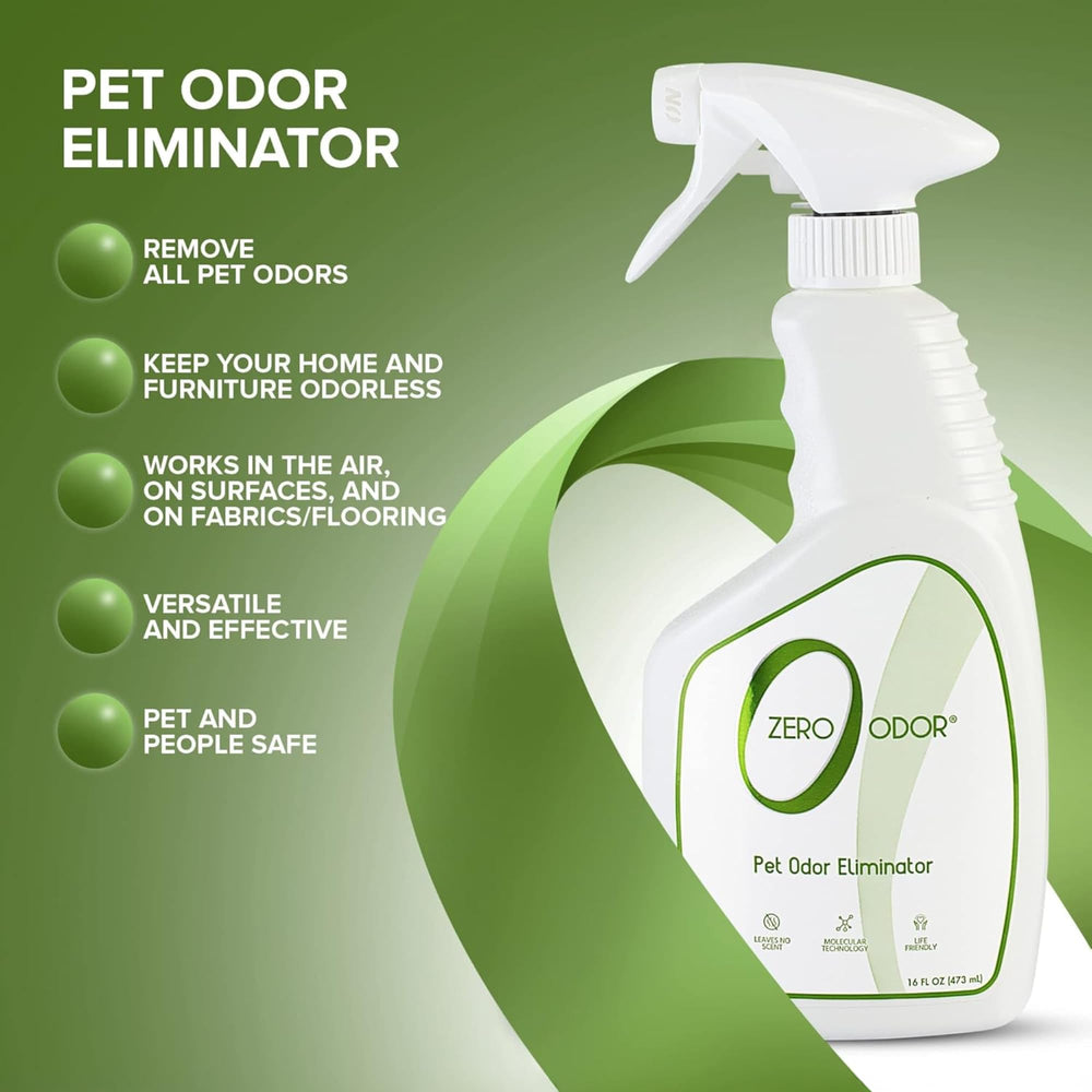 Zero Odor beds-spot highlights safe cleansing around pet sleep areas.