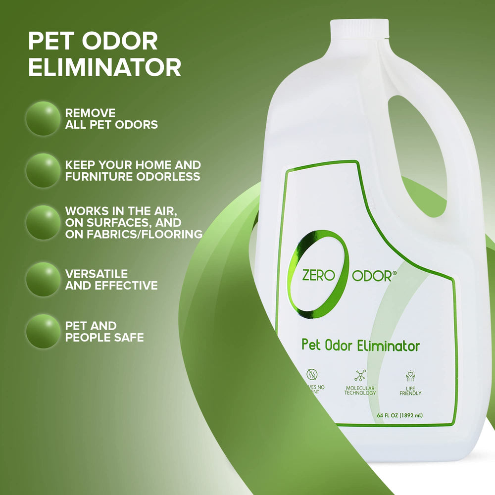 Zero Odor made in USA emphasizes safe, non-toxic formula for family spaces.