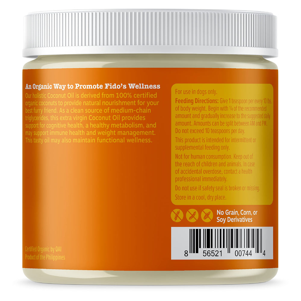 Zesty Paws Coconut Oil used in meals for daily vitality