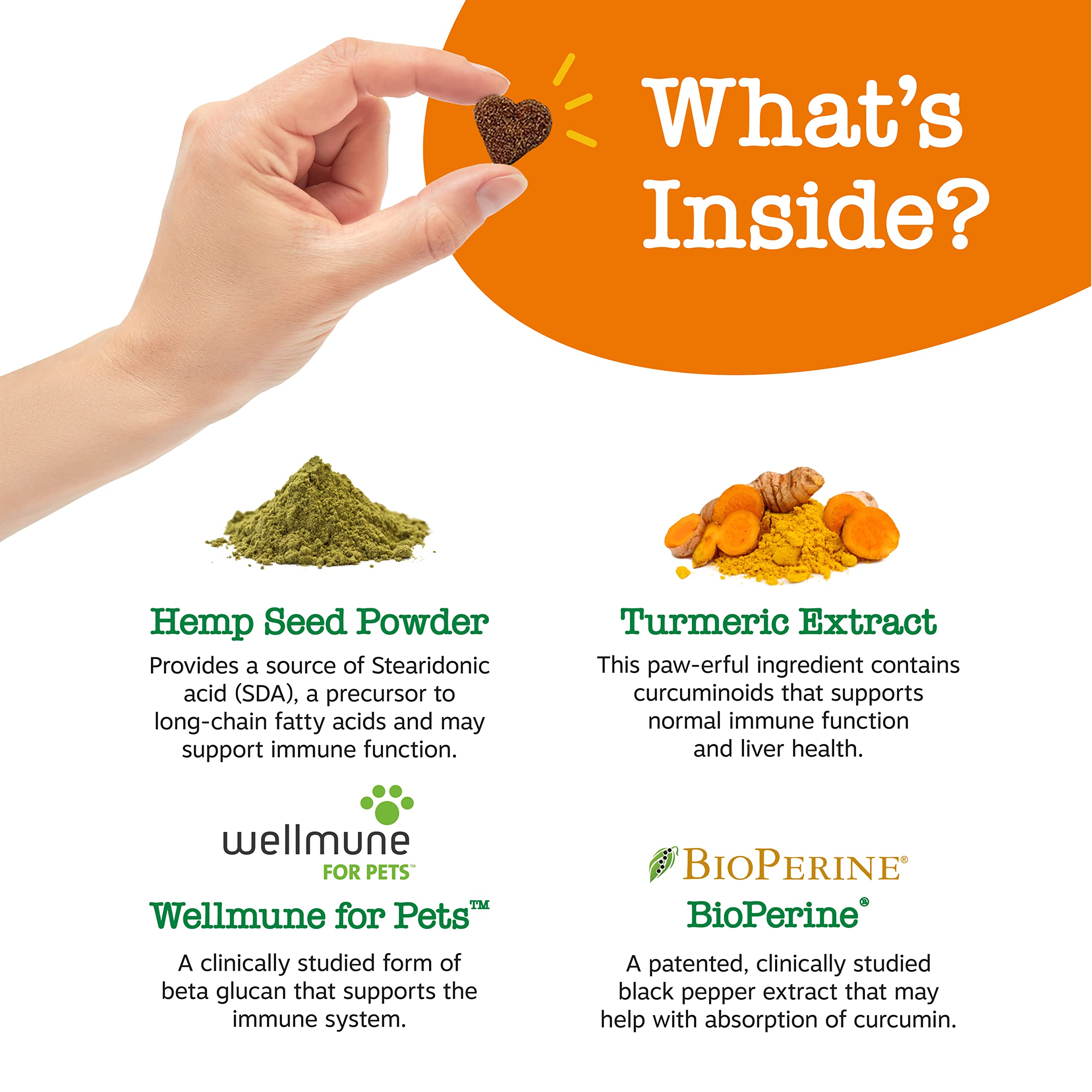 Zesty Paws Mobility Bites ingredient label with glucosamine and MSM.