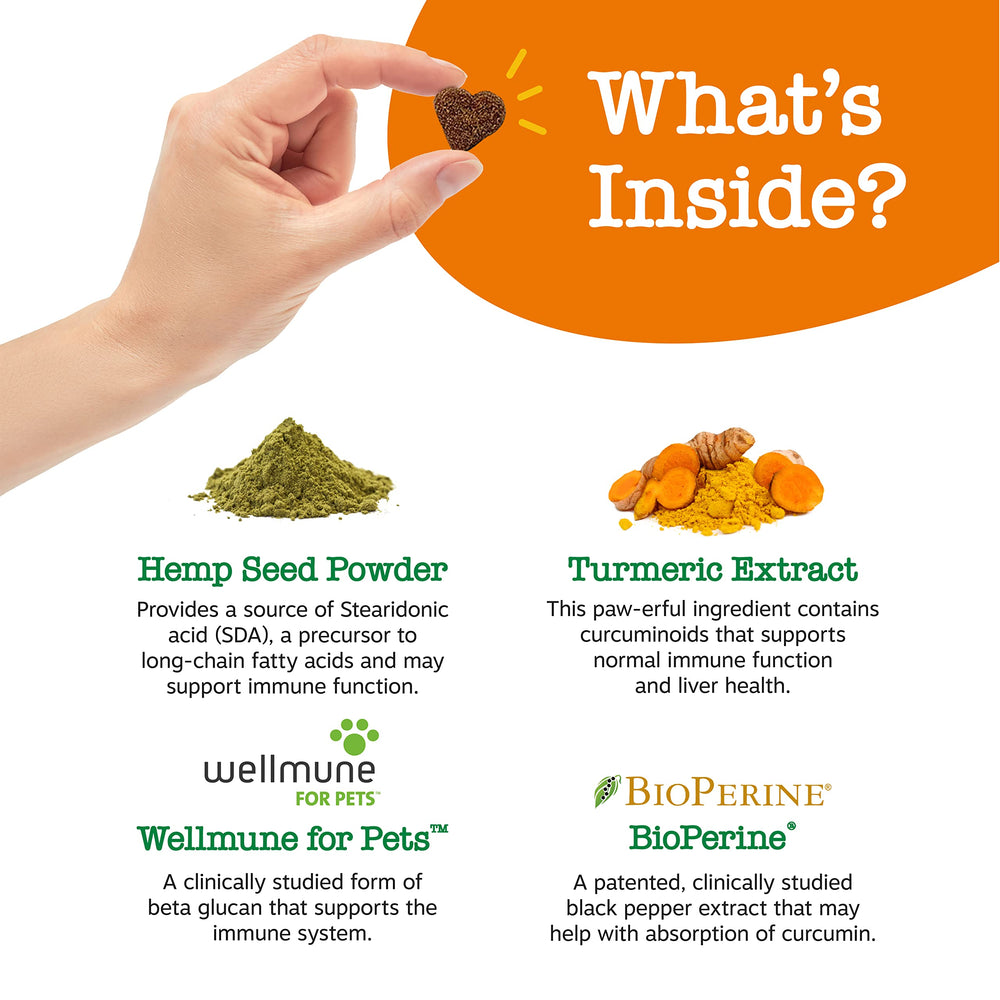 Zesty Paws Mobility Bites ingredient label with glucosamine and MSM.