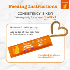 Zesty Paws Omega Cat Mousse creamy texture closeup showing palatable blend