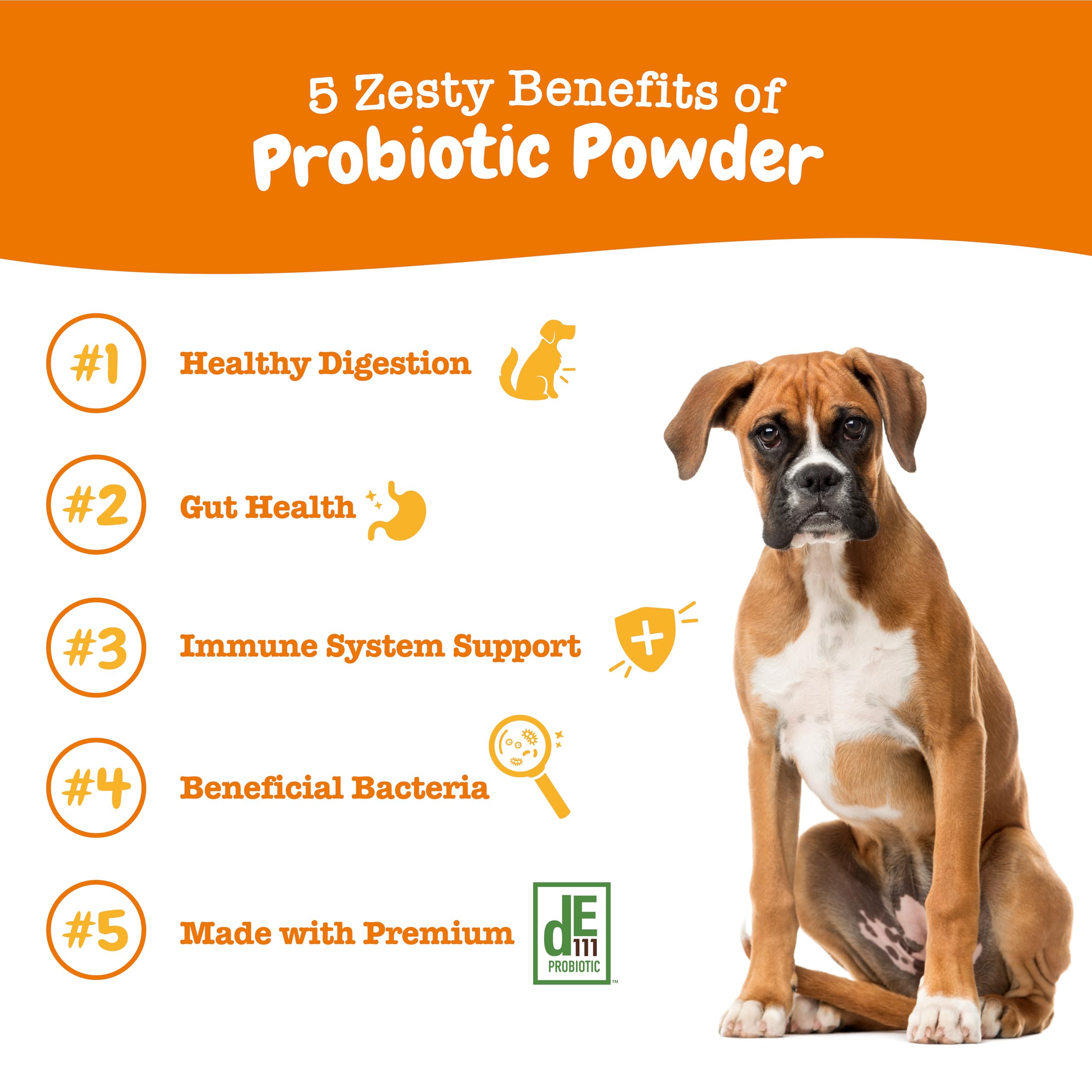 Zesty Paws Probiotics pumpkin-flavor splash makes meals more appealing for dogs.