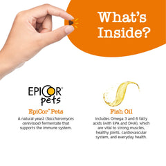 Zesty Paws EpiCor Pets immune-support treat—supports immune health during training.