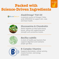 Zesty Paws digestive enzymes and probiotics for healthy gut function