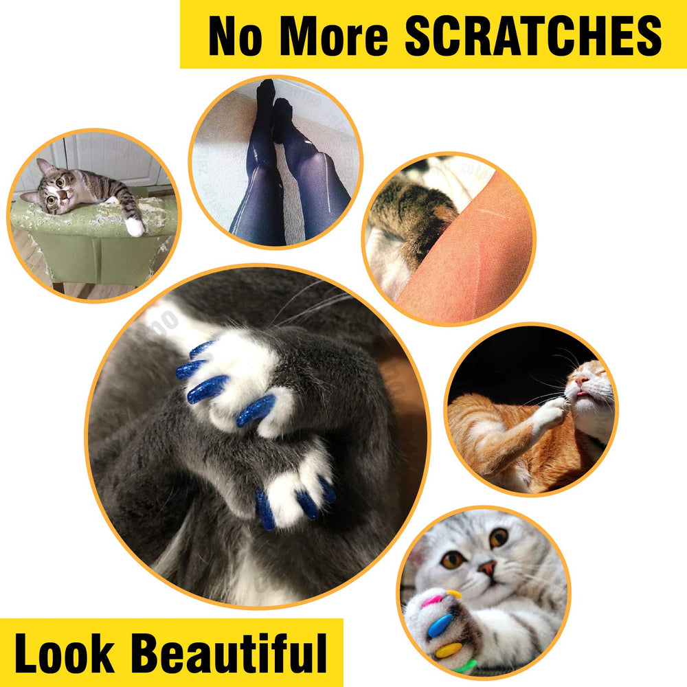 zetpo cat claw caps safe materials note premium vinyl and EU-certified components for safety
