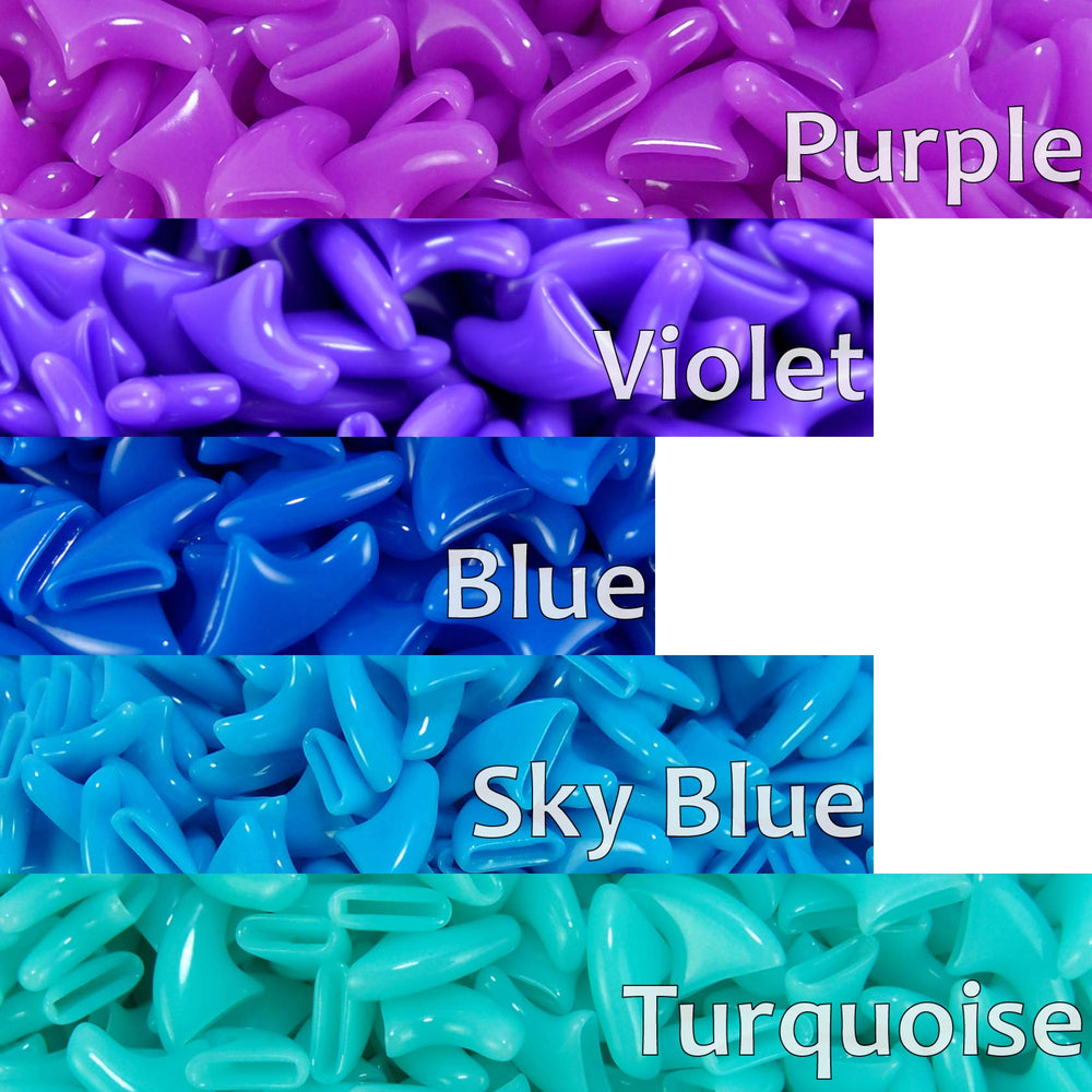 ZETPO cat nail caps packaging showing adhesive and applicator set