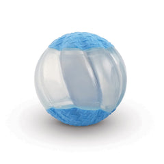 ZEUS Duo Balls squeaker adds sound to engage dogs during play.