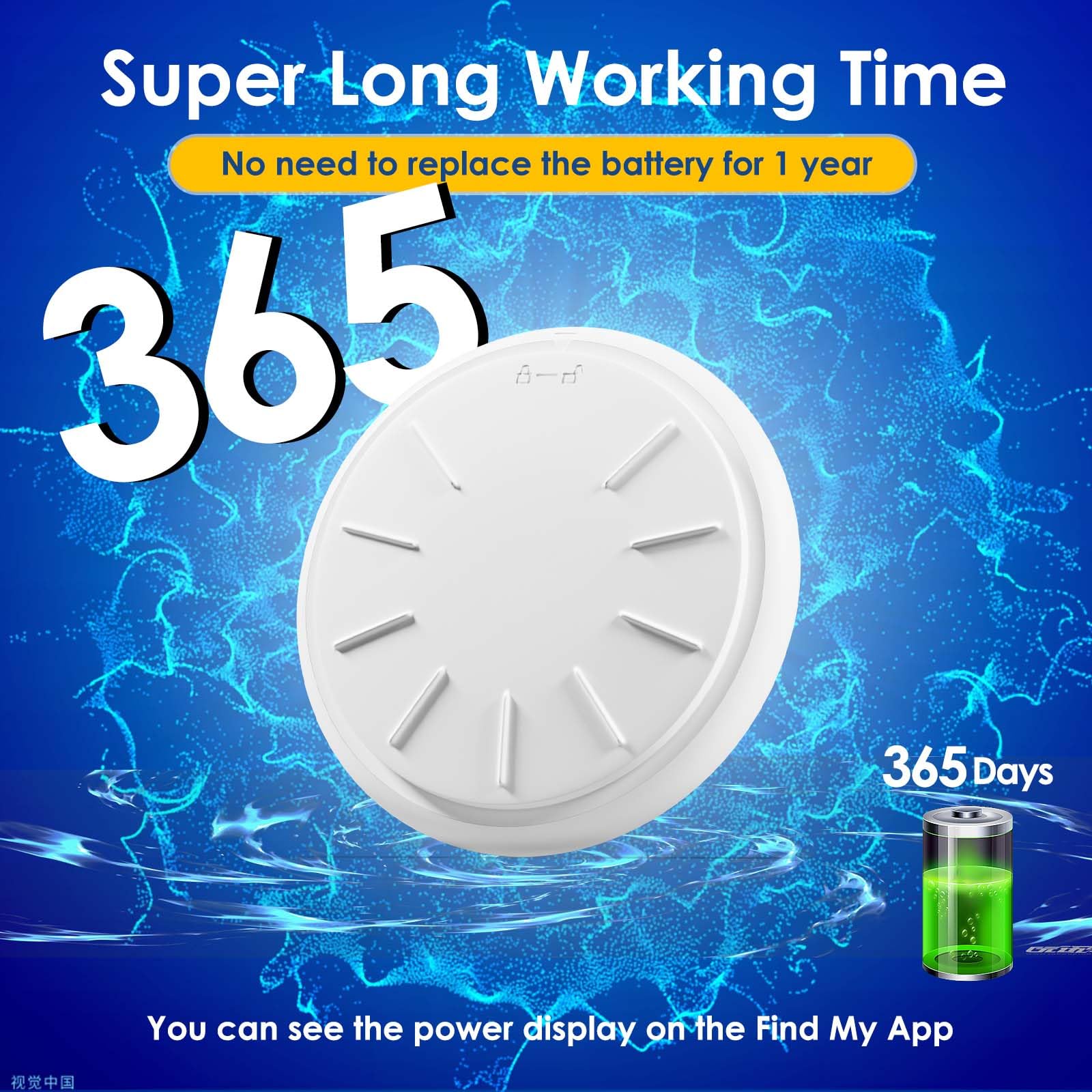 ZFSJTAG white tracker on collar shows lightweight, minimal profile