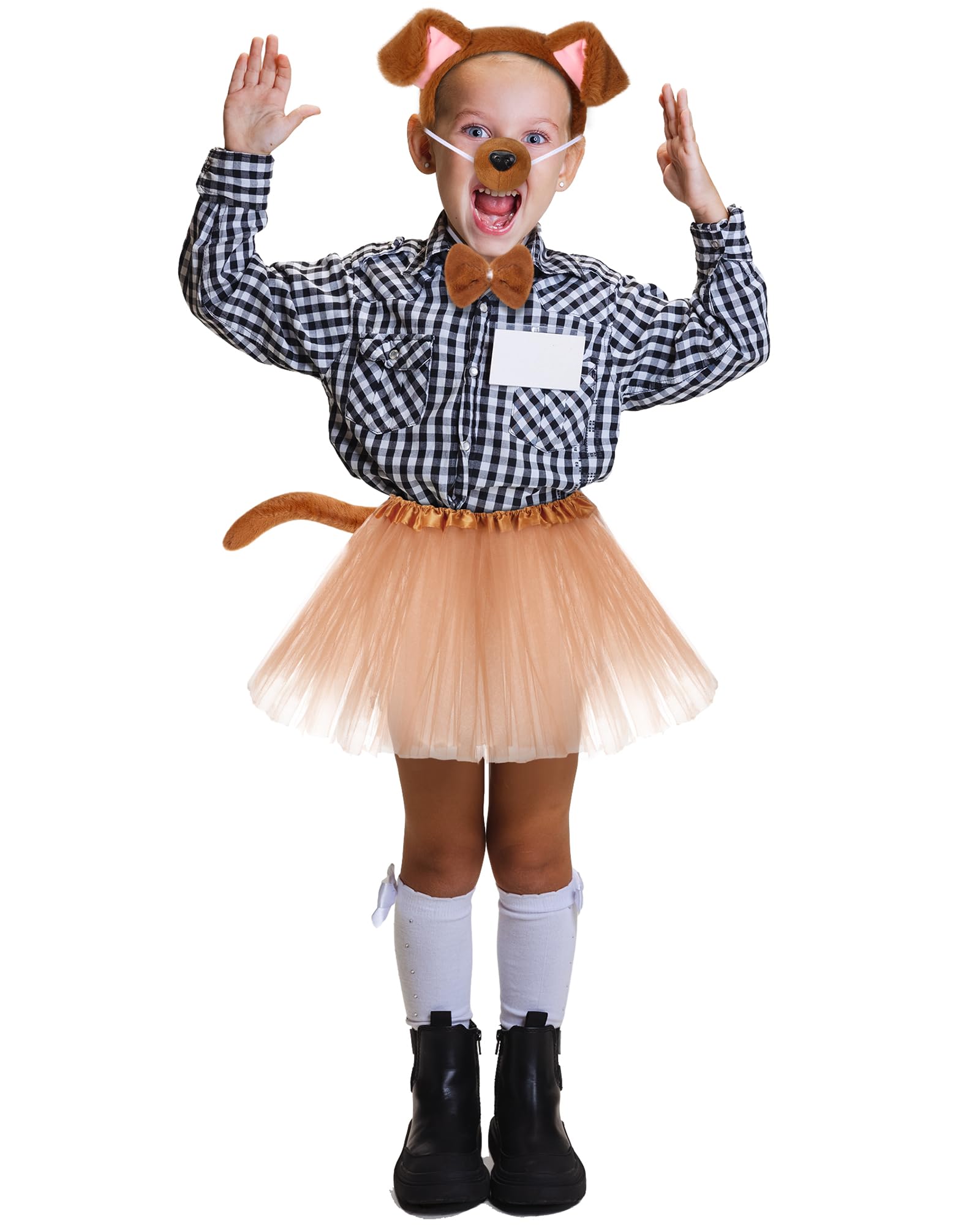 Zhanmai brown tutu skirt adds soft, comfortable flair to the costume.