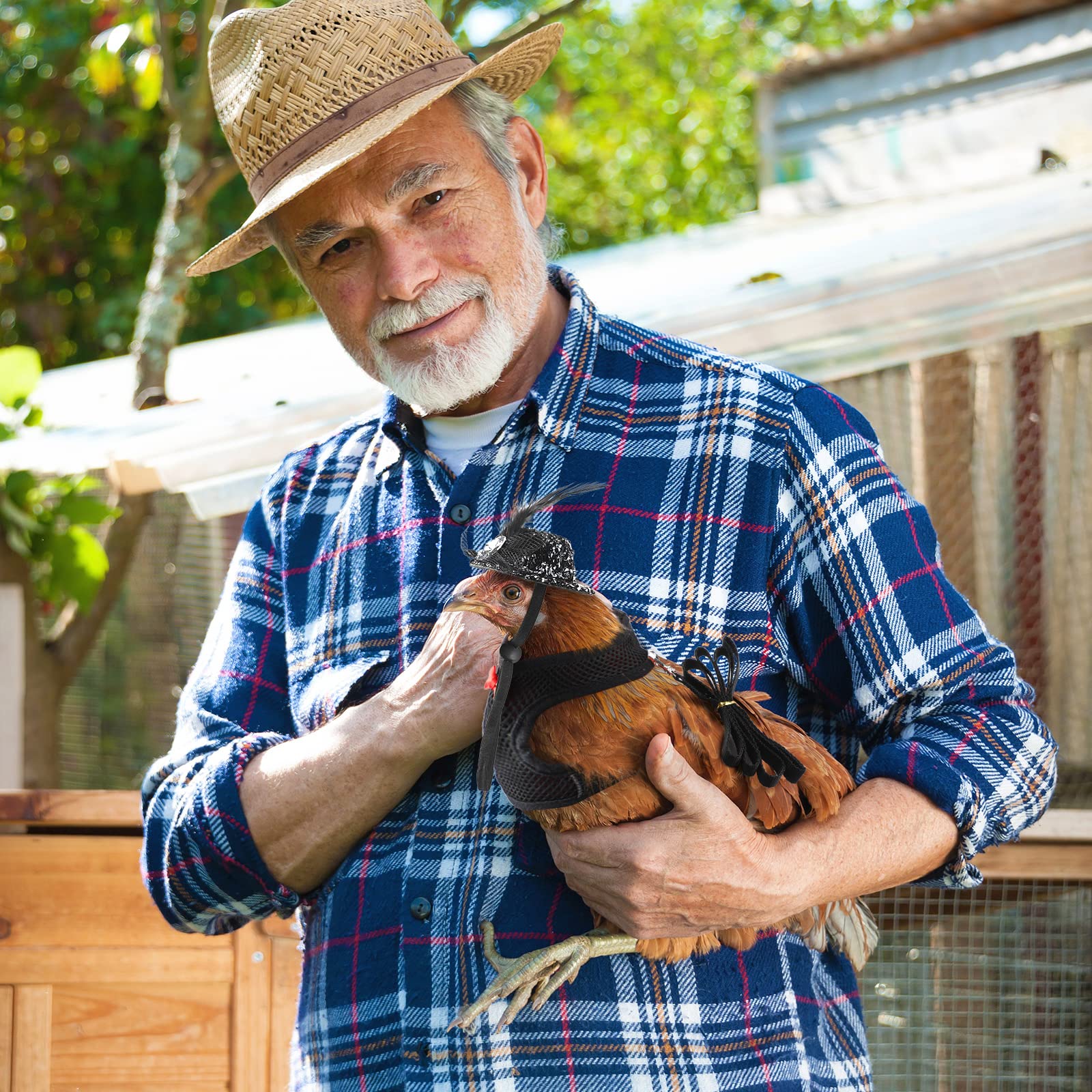 Zhanmai blue accessories ideal for festive poultry looks