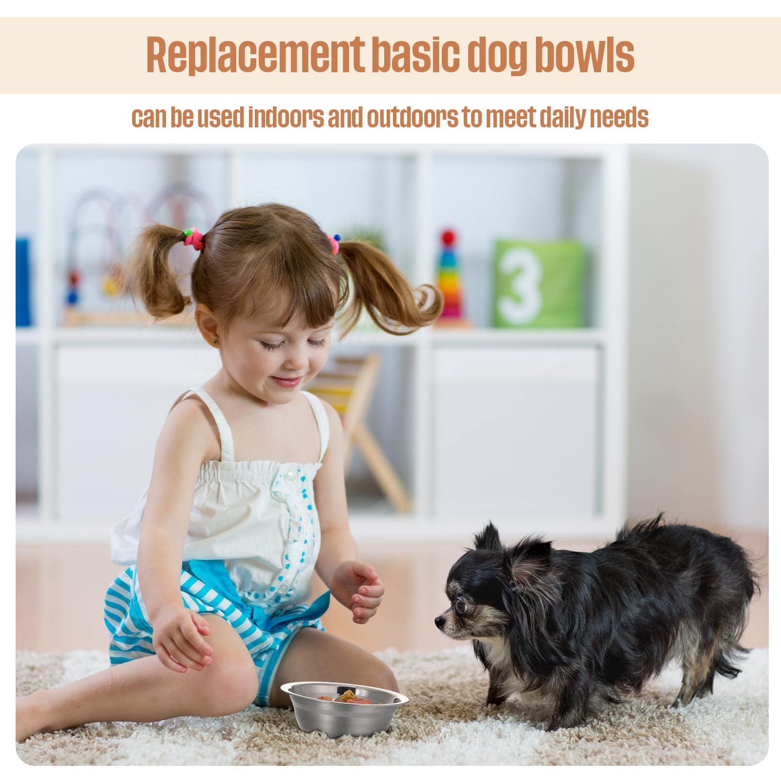 Zhehao dishwasher-safe dog bowls simplify cleanup after meals.