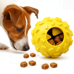 ZHIERDE interactive dog chew toy small ball provides enrichment for small breeds.