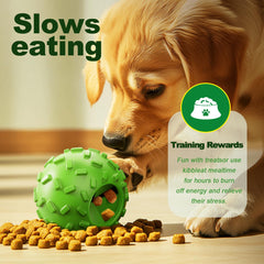 ZHIERDE treat-dispensing ball supports boredom relief through interactive play.