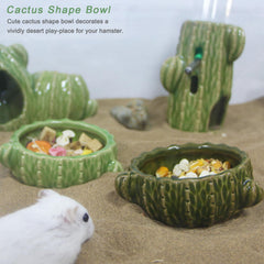 Zhilishu ceramic-food-bowl offers sturdy, easy-to-clean dining for small pets