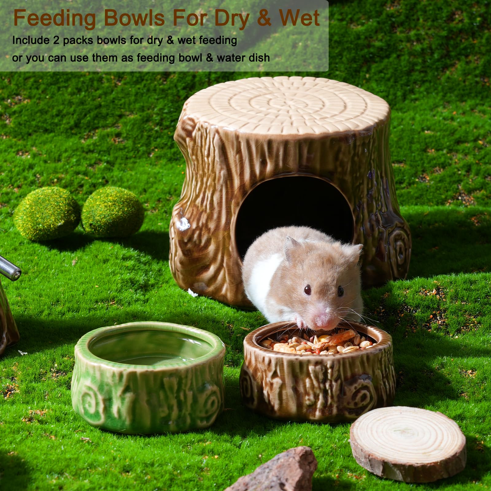 Zhilishu separate dry and wet food design keeps meals neat