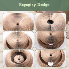 ZHIYUEJING non-toxic cardboard construction for safe scratching