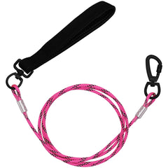 ZHOMA chew-proof dog leash with 360 rotate clasp for safe, tangle-free walks.