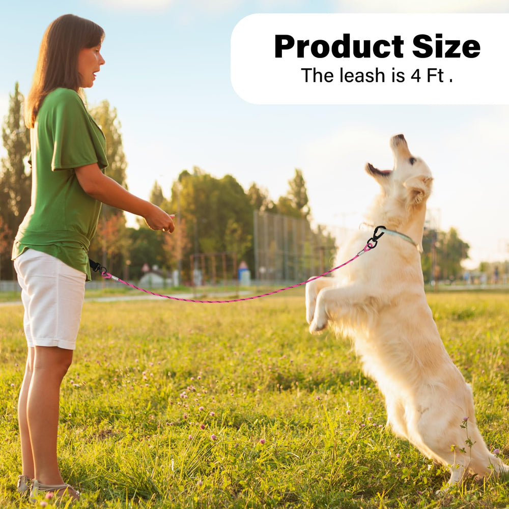 ZHOMA leash features double buckle for added security during walks.