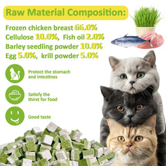 ZHSteveG cat-snacking scene highlights a crunchy treat and dental care potential