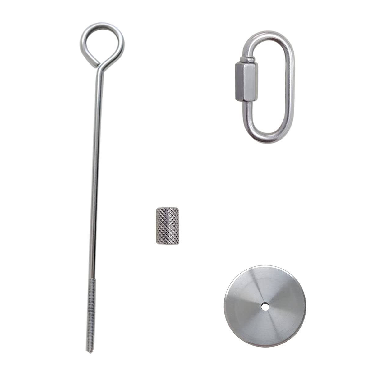 Zhuohai parrot fruit skewer hanging in cage for enrichment.