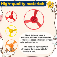 ZHYFC cat chasing propellers supports exercise and mental engagement