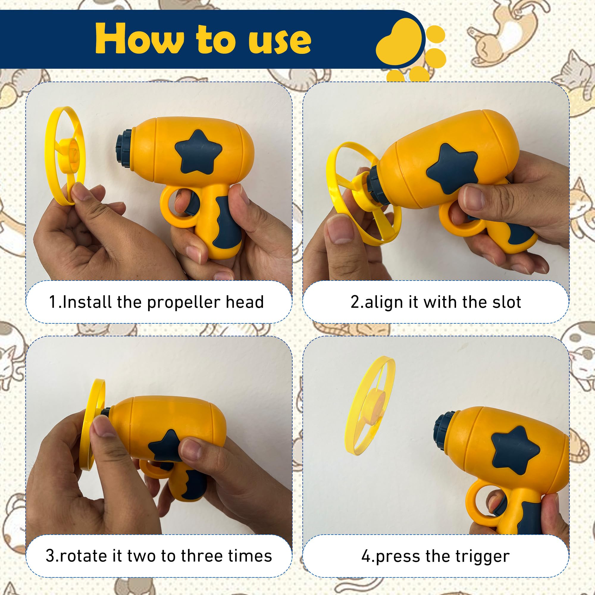 ZHYFC vibrant colors attract cats and spark curiosity during play