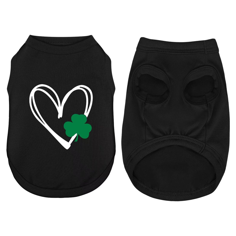 ZIAGAOP dog shirt back view displaying playful print for casual strolls.