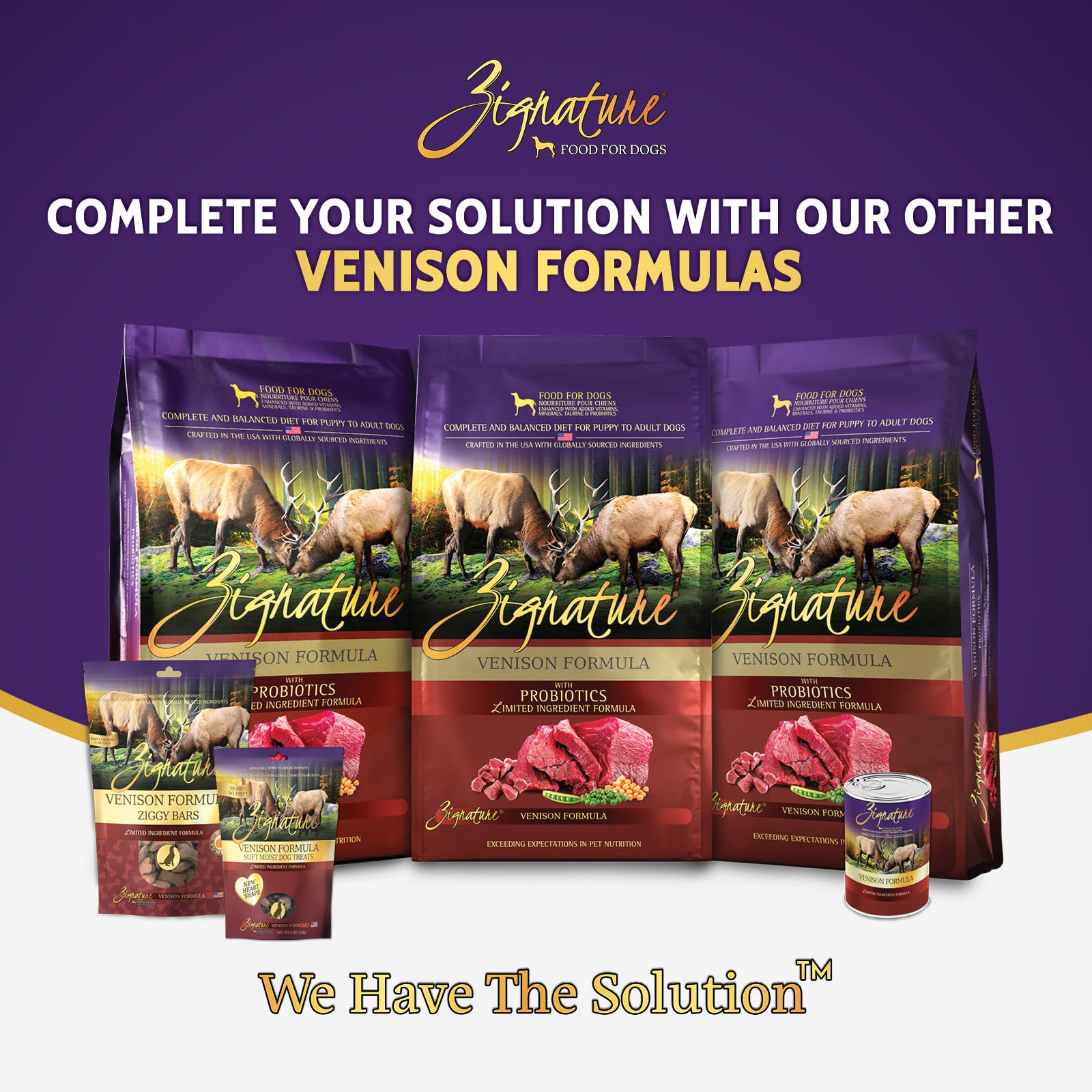 Zignature Venison rotational-diet suitability for rotating protein sources