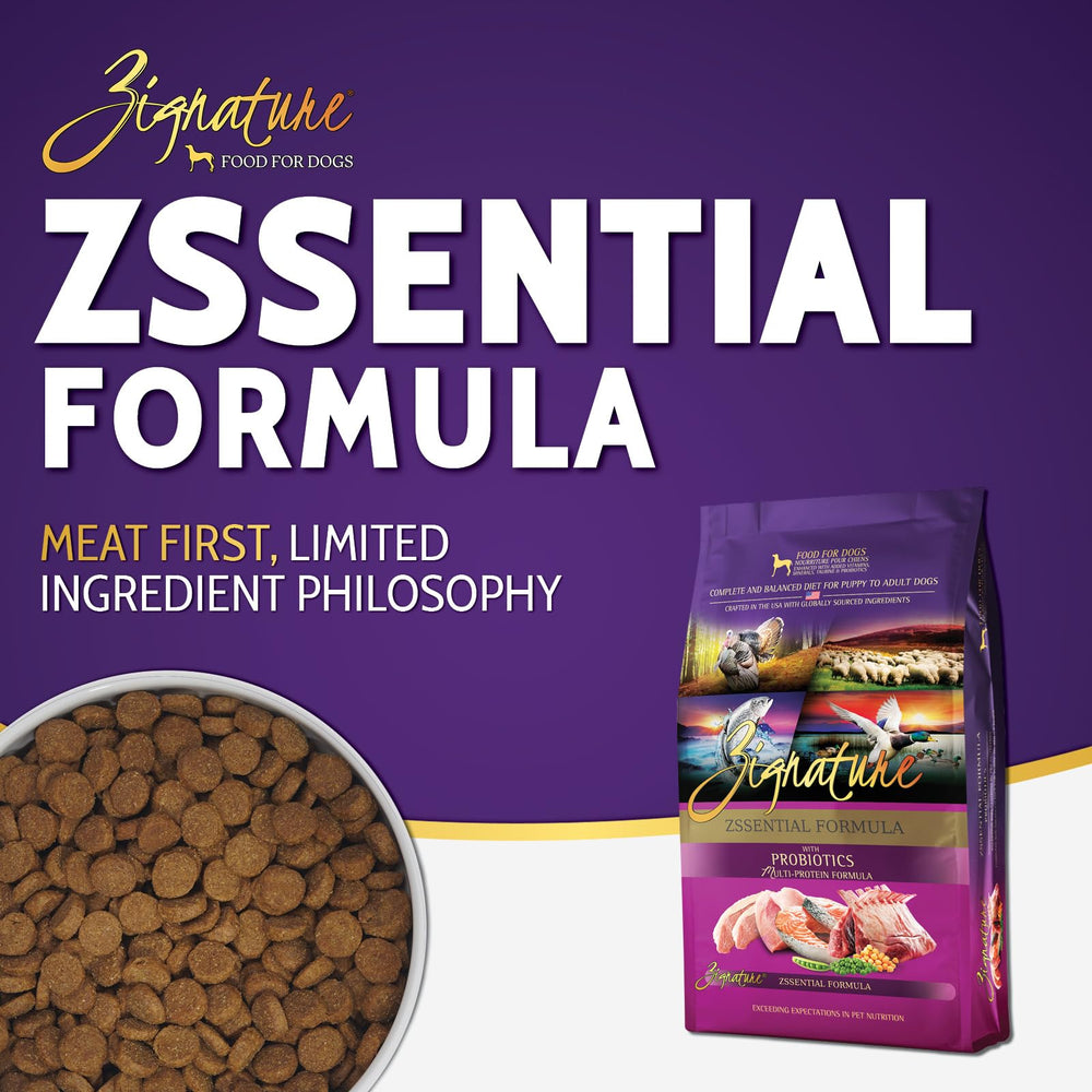 Zignature Zssential small bites serving bowl for small dogs