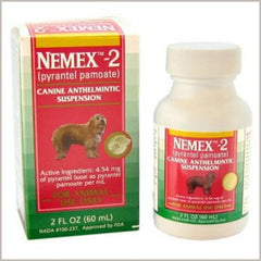 Zigzagmars Nemex 2 liquid wormer bottle pour for dogs supports easy dosing and parasite control